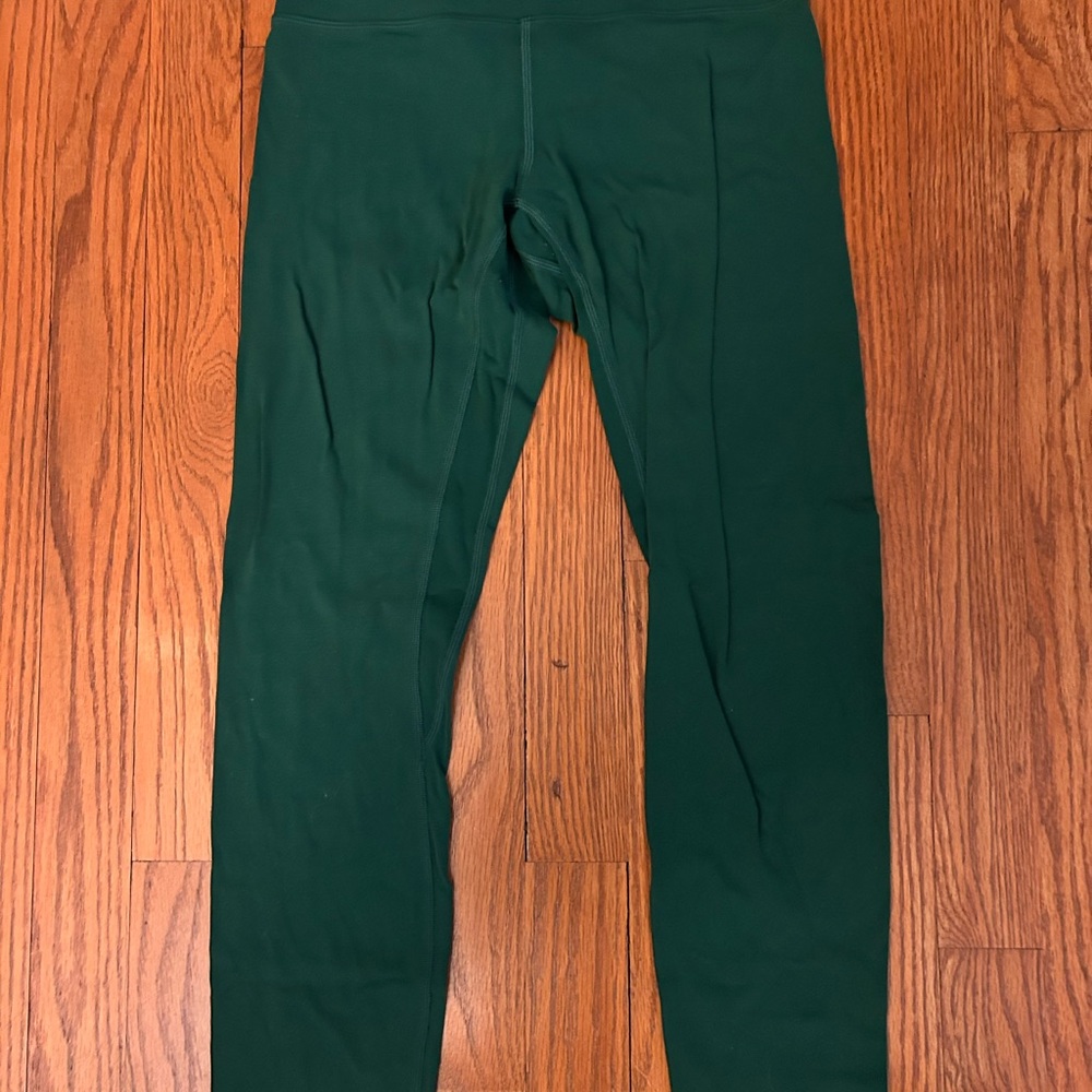 Lululemon Athletica Green Knit Leggings